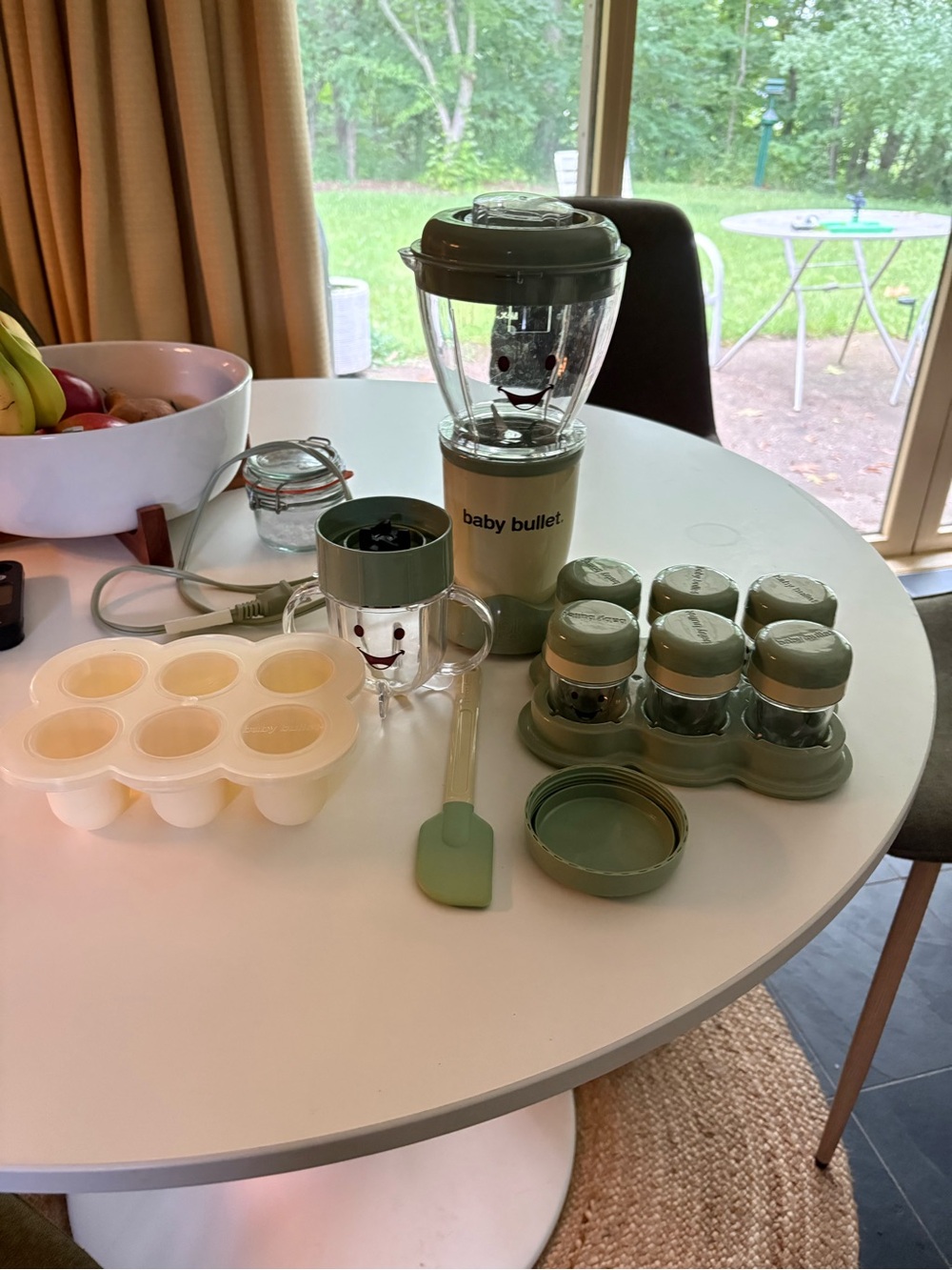 Magic Bullet Baby Bullet Complete Baby Food Maker System Combo Set Green